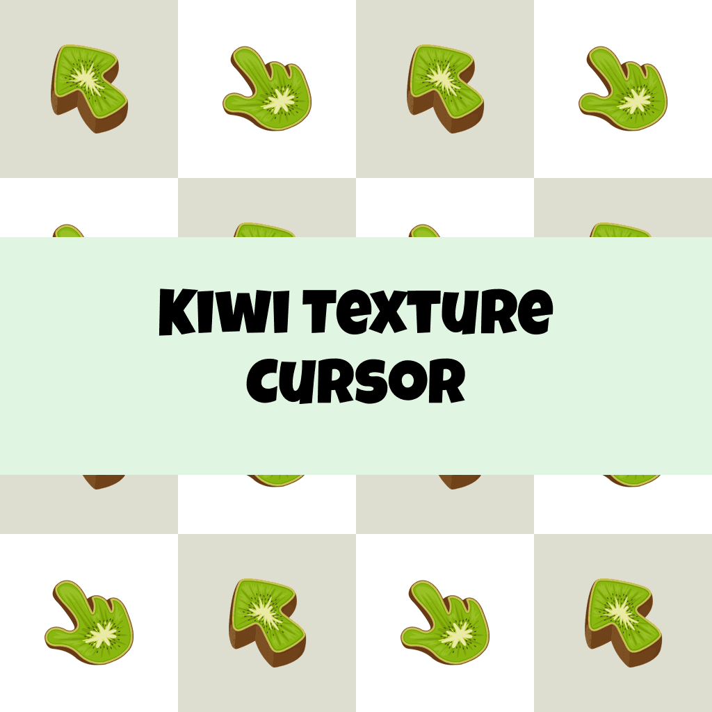 Preview Kiwi Texture cursor custom cursor pack